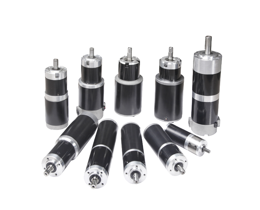 Børstet DC girmotor